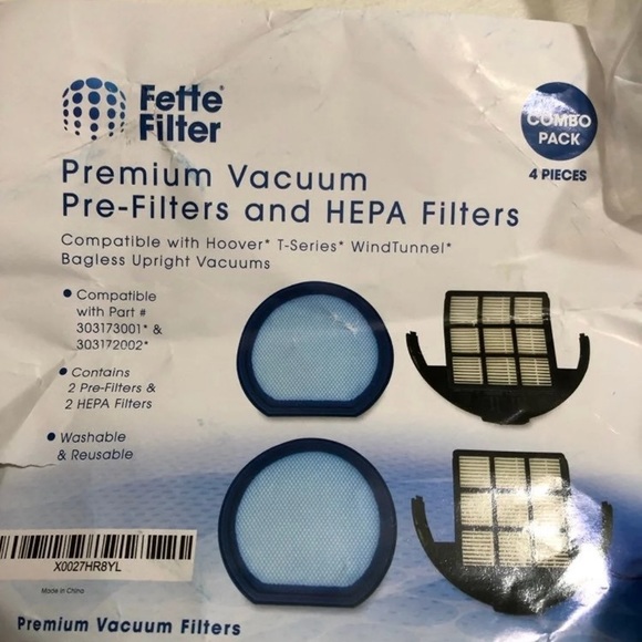 Replacement filter kit for Hoover T-Series Windtunnel - Picture 2 of 2